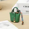 H Mini Cesta de Legumes Bolsa Pingente Pingente de Espelho Retrovisor de Carro Pingente de Chaveiro Fone de Ouvido Criativo Fofo