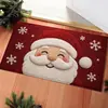 Felpudo Decorativo Navideño de Reno Lindo de Amazon, Resistente a la Suciedad y Fácil de Limpiar, Alfombrilla Absorbente y Resistente a la Suciedad para Baño