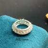 Fuerte retención de color arena dorada accesorios pulsera anillo giratorio anillo Gankun oro antiguo accesorios de joyería diy acabado pulsera tejido de cuerda