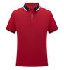 Atacado rápido transfronteiriço lapela alta qualidade roupas de trabalho T-shirt respirável logo bordado Camisa POLO impressão esportes ao ar livre