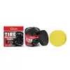 Creme Polidor de Pneus Homonth Creme Revitalizador de Pneus de Carro Manutenção de Pneus Anti-Rachaduras Creme Polidor Portátil para Cuidados