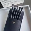 Pincel de maquillaje de ojos Cangzhou de pelo suave, pincel para sombra de ojos, 6 unidades, para maquillaje de ojos, hoja de delineador de gusano de seda, detalles de ojos, tamaño pequeño
