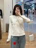 25 Camiseta de Manga Larga Casual Simple de Costilla con Cuello Henley Otoño Nuevo Camiseta Base Efecto Adelgazante Superior 479591