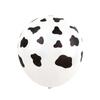 Globo con estampado de animales, globo para fiesta en la jungla, huellas de animales, camuflaje transfronterizo de dibujos animados, globo con mapa del mundo de cinco lados