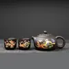 Mineral Crudo Arena Morada Termocrómico Olla Xishi Especial Gran Capacidad Estilo Chino Retro Hogar Oficina Juego de Té de Gama Alta