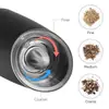 Molino de Pimienta Eléctrico al por Mayor de Fábrica Pimienta Negra Sal Marina Molinillo Casero Molinillo Automático con Sensor de Gravedad