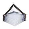 Lona Transparente à Prova d'Água para Varanda, Cobertura de Chuva Translucida, Proteção de Flores Contra Frio, Isolamento Térmico, Lona à Prova de Vento, Plástico Espessado