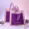 Loja de Roupas Bolsa de Mão Senso Premium Sacola de Presente Cosméticos de Mulher Rica Saco de Embalagem Plástico Espesso Vermelho Festivo
