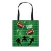 Bolsa de Tote Estampada Tema Super Bowl Transfronterizo 2024 Bolsa de Regalo Portátil Ecológica Bolso de Hombro