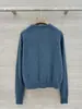 Ropa de punto para mujer BORBOTIE, nueva colección primavera/otoño 2026, cárdigan de cachemira estilo LP con botones dorados