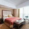Muebles para el Hotel Kaiyuan Mingdu, Juego Completo para Habitación Estándar, Habitación Doble para Casa de Huéspedes, Muebles para Renovación de Habitación Modelo de Oficina de Ventas, Fábrica