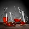 Decantador de Vino Tinto para Uso Doméstico y Comercial, Dispensador de Vino de Vidrio de Cristal de Lujo Ligero de Gama Alta, Decantador de Licores, Jarra para Servir Vino