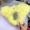 Diadema Divertida y Linda de Cabeza de Muñeca para Mujeres, Diadema de Peluche Linda y Única, Pinza para el Cabello de Otoño e Invierno, Accesorio para el Cabello, Diadema Esponjosa para Lavarse la Cara