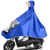 Poncho impermeable para bicicleta, batería de coche eléctrico, grueso, para estudiantes, para hombres y mujeres, largo, de cuerpo entero, resistente a la lluvia.