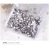 Venta Caliente Transfronteriza 1440 Piezas de Decoraciones para Uñas, Tamaños Mixtos en Bolsas, Vidrio de Cristal DIY Brillantes Coloridos de Fondo Plano