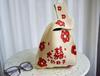 Bolso Festivo Rojo Nuevo Tema de Boda para Dama de Honor Regalo de Acompañamiento de Boda Bolso Tejido