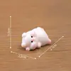 Figuras creativas de animales del zodiaco, lindas y adorables, accesorios decorativos DIY, adornos colgantes, pequeñas decoraciones de escritorio para coches