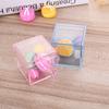 El Fabricante Suministra Nuevos Modelos de Cajas Cuadradas de Dulces Estilo Ins, Cajas de Plástico, Bandas Elásticas, Decoraciones para Pestañas y Cajas para Almacenar Dulces de Boda