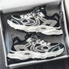 Otoño 2026 Nuevos Zapatos de Hombre Zapatos de Malla Transpirables Tendencia Versátiles Zapatillas de Suela Gruesa Zapatos de Papá Ligeros