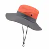 Sombrero de Cubo Sombrero para el Sol Mujeres Verano Exterior Montañismo Impermeable Secado Rápido Transpirable Sombrero de Pesca Sombrero de Protección Solar Puede Imprimir Logo