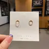 Aretes de Perlas Personalizados Europeos y Americanos Nicho Aretes 925 Joyería al por Mayor Alta Calidad Moda Trendy Simple Aretes Largos