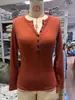 Suéter de Tricô Feminino Amazon Comércio Exterior Cor Sólida Slim Fit Manga Longa Pulôver Suéter Suéter Feminino Europeu e Americano