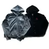 Y2K Retro Americano Punk Bordado Punk Oscuro Moda Elegante de Calle Casual Holgado Sudadera con Cremallera Ins