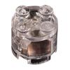 Partículas pequeñas 2*2 lámpara redonda de bloques de construcción accesorios rompecabezas DIY juguete de bloques de construcción luces LED flash coloridos accesorios de juguete