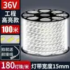 Tira de Luces LED de Bajo Voltaje de Seguridad para Uso Doméstico, Ultra Brillante para Paredes Exteriores Comerciales 24V Exterior Impermeable 36V Tira de Luces