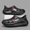 Zapatos de Agujero de Coco para Hombre Verano de Caña Alta Antideslizantes Resistentes al Desgaste Baotou Chanclas EVA Huecos para Exteriores Sandalias de Conducir para Hombre