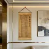 Qingyun Zhi: La Ambición Inquebrantable de Xu Xiake - Pergamino Inspirador para Sala de Estudio de Poesía, Pintura Decorativa de Tela No Tejida, Qingyun Zhi
