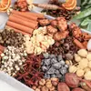 Flores Secas Piñas Decoración Hecha a Mano para Jardín de Infancia Materiales Vegetales Naturales Estilo Bosque Accesorios para Fotografía Cáscaras de Frutas Ramas Pequeños Adornos