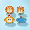 Venda Quente Transfronteiriça Novo Produto Desenho Animado Fofo Pequenos Animais Leão Pinguim Elefante etc.. Bolsa de Insígnia Jaqueta Decoração Acessórios