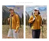 Cortavientos de estilo Primavera y Otoño con Cuello Alto Ropa de Trabajo Antiestática Resistente al Viento Impermeable Ropa de Montañismo Chaqueta de Trabajo Logo Personalizado