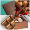 Nova Bandeja para Infusão de Chá, Bandeja de Frutas, Bandeja de Sobremesas Chinesas, Bandeja de Doces, Bandeja de Exposição de Doces, Acessórios para Bandeja de Frutas Secas com Nove Compartimentos