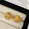 Versátiles Modernos Diarios para Viajar Ligera Lujo Alto Gama Aretes de Diente de León Nicho Temperamento Aretes con Diseño de Fuegos Artificiales para Mujer