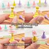 Base para práctica de arte de uñas, pieza de ajedrez de color metálico, pieza A, base para práctica de dopamina, soporte de exhibición