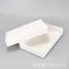Caja Cuadrada Grande Plegable Automáticamente para Picnic Empaque Personalizado Caja de Empaque para Llevar de Grado Alimenticio Caja de Almuerzo de Papel Laminado con Compartimentos