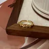 Anel de Dedo Laço Estilo Frio Moda Fresca e Doce Design Nicho para Mulheres