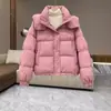 La chaqueta de algodón acolchada de moda de este año para mujer, nuevo estilo invierno 2026, abrigo corto y cálido para figuras petite