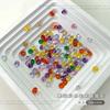 Explosivos Coloridos Recubiertos Transparente Circonita Arte de Uñas Mini Pequeños Strass de Fondo Plano Puntas de Uña Strass Decoraciones para Uñas Venta al por Mayor