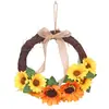 Guirlanda Floral Decoração de Parede para Jardim, Materiais de Decoração de Casamento, Decoração de Parede em Estilo Pastoral, Flores Penduradas Criativas de Canto Natural