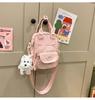Bolsa de Mão Transfronteiriça Novo Estilo Japonês e Coreano para Meninas Bolsa Transversal Pequena Cor Doce Fresca Bolsa de Celular de Nicho para Mulheres