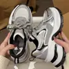 Zapatos de Calle Fritos Torre para Mujer Verano 2024 Nuevos Malla de Suela Gruesa Ligeros Suela Suave Combinan con Todo Zapatos Deportivos Casuales Ins a la Moda