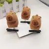 Nueva Pinza para el Cabello de Capibara Tocado de Dibujos Animados Clip de Resorte de Capibara Lindo Clip Pequeño Regalo para Estudiantes