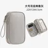 Cable de Datos Patrón Hormiga Portátil Power Bank Bolsa de Almacenamiento Unidad USB Auriculares Almacenamiento Personalizable Multicapa Bolsa de Datos