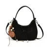 Outono/Inverno 2026 Novo Design Bolsa de Mão/Transversal com Laço Bolsa Melade Tendência Versátil Fashionável Feminina
