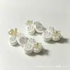 Hebilla de Tela Mingmei de Tres Ruedas Hebilla Estilo Chino Hebilla Tejida a Mano Hebilla para Hanfu Qipao Hebilla Estilo Nacional Borla