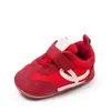 Zapatos Deportivos Casuales Guapos 0-12 Meses Zapatos para Bebé Nuevo Suela de Goma Zapatos para Niño Pequeño Zapatos de Entrenamiento Moral para Bebé