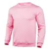 Sudadera de Color Sólido Nueva para Hombre Primavera y Otoño 2026, Manga Larga, Pulóver Deportivo Casual a la Moda, Corte Holgado